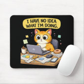 Katzenprogrammierer Mousepad (Mit Mouse)