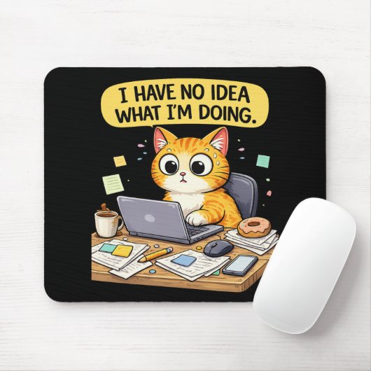 Katzenprogrammierer Mousepad (Mit Mouse)