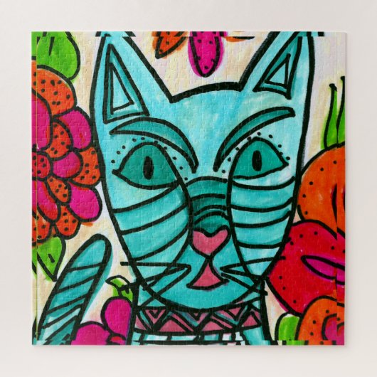 Katzenpuzzle Puzzle (Vertikal)