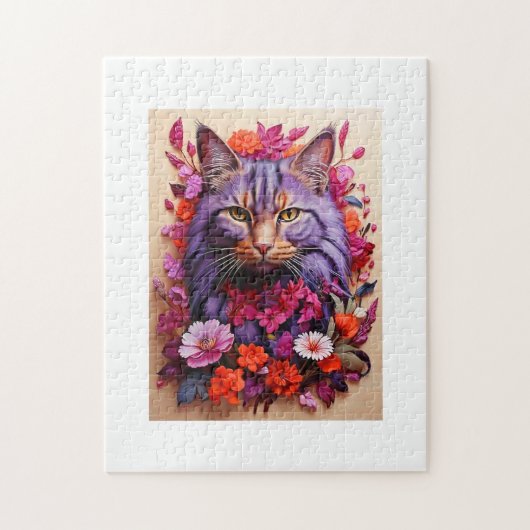 Katzenpuzzle puzzle (Vertikal)