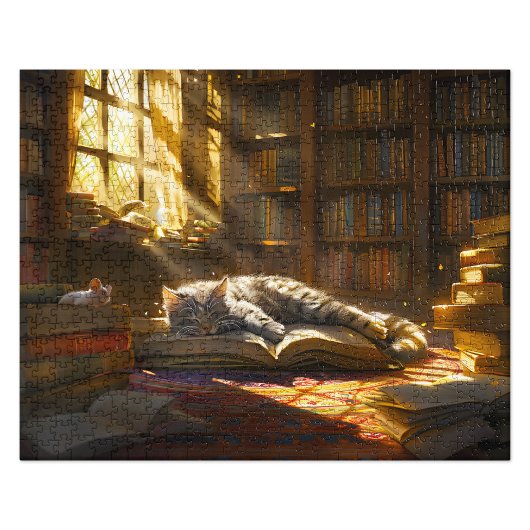 Katzenpuzzles, Niedliche Kätzchen Mama Geschenk Puzzle