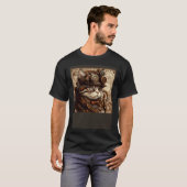 Katzenquilten Steampunk T-Shirt (Vorne ganz)
