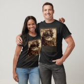 Katzenquilten Steampunk T-Shirt (Unisex)