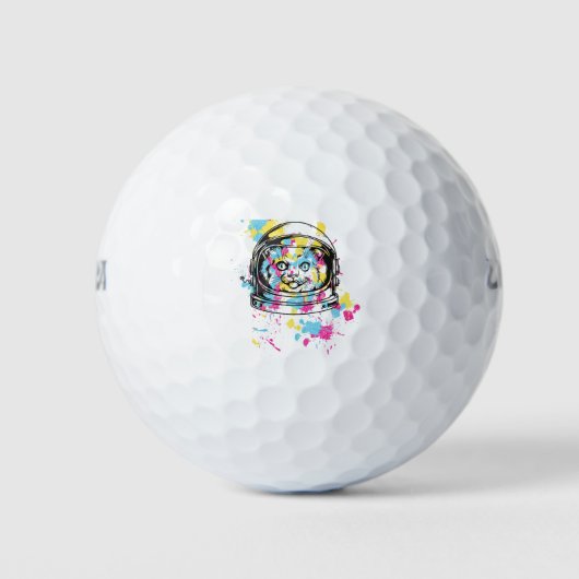 Katzenraum Golfball (Vorderseite)