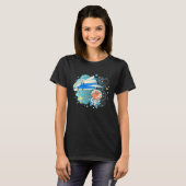 Katzenraumjet T-Shirt (Vorne ganz)