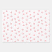 Katzenregen Geburtstag Geschenkpapier Set (Vorderseite)