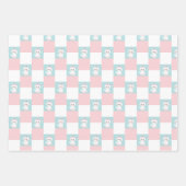 Katzenregen Geburtstag Geschenkpapier Set (Vorderseite 3)