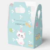 Katzenregen Geburtstag Geschenkschachtel (Geöffnet)