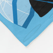 Katzenregnen 'n-Katzen-Fleece-Decke Fleecedecke (Ecke)