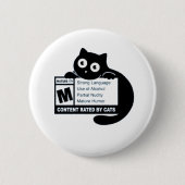 Katzenreife Button (Vorderseite)