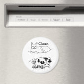 Katzenreiniger Geschirrspülmagnete Magnet (In Situ (Geschirrspüler))