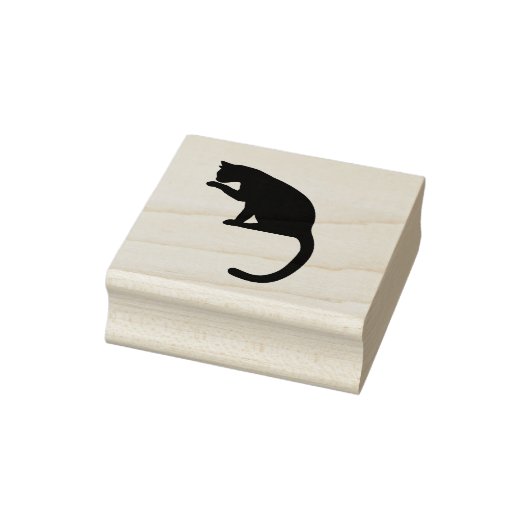Katzenreinigung von Handwerk und Briefmarke Gummistempel (Stempel)