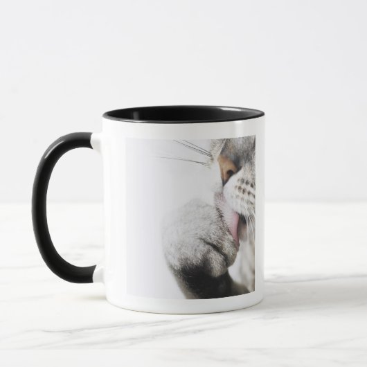 Katzenreinigungstatze Tasse (Links)