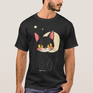 Katzenretro-Katzenliebhaber T-Shirt