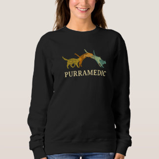 Katzenretter Katze Notärztin Kitten Notfallhelferi Sweatshirt