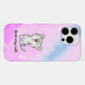 Katzenrosa iPhone / iPad-Hülle Hülle (Rückseite (Horizontal))