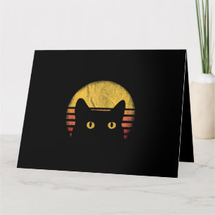 Katzenrücklauf Vintag Karte