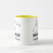 Katzenrudel von aufrechten Bass-Spielern leicht ab Tasse (Zentrum)