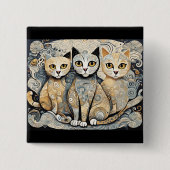 Katzenruhe Button (Vorderseite)