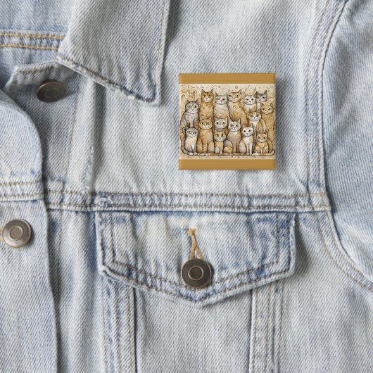 Katzenruhe Button (Beispiel)