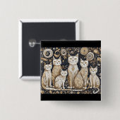 Katzenruhe Button (Vorne & Hinten)