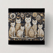 Katzenruhe Button (Vorderseite)