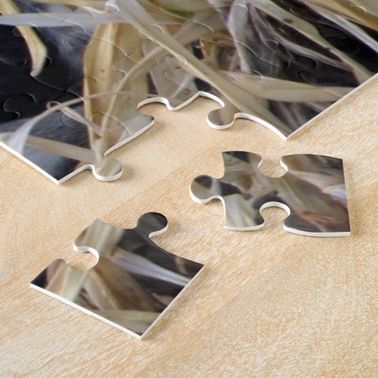 Katzenruhe im Bushes-Puzzle Puzzle (Seite)