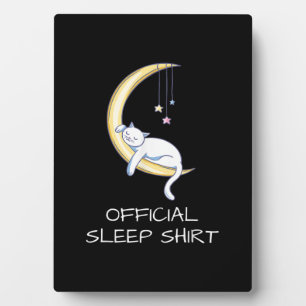 Katzenruhe offizielles Shirt Geschenk des Katzen Fotoplatte