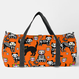 Katzenrumpf-Orange Duffle Bag