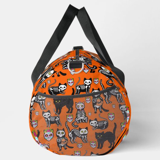 Katzenrumpf-Orange Duffle Bag (Rechts)