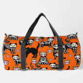 Katzenrumpf-Orange Duffle Bag (Rückseite)