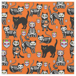 Katzenrumpf-Orange Stoff