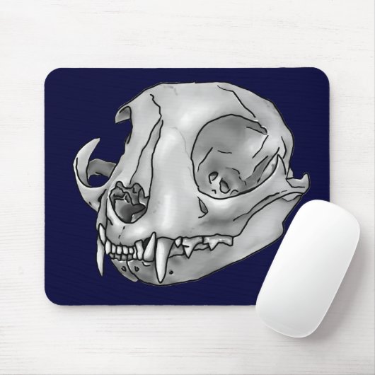 Katzenschädel Mousepad (Mit Mouse)
