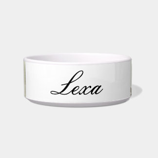 Katzenschale Personalisiert Haustiere Wasser und L Napf