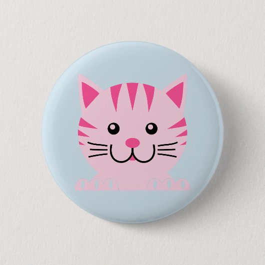 Katzenschaltfläche, Katzenüberlauftaste, Schaltflä Button (Vorderseite)