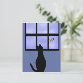 Katzenschaukeln Postkarte (Stehend Vorderseite)