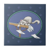 Katzenschelf Fliese (Vorderseite)