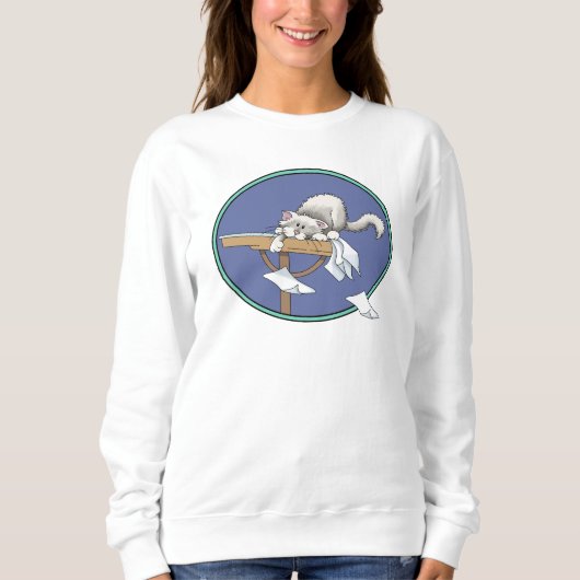 Katzenschelf Sweatshirt (Vorderseite)