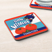 Katzenschild Getränkeuntersetzer (Linke Seite)