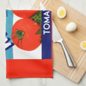 Katzenschild Küchentuch (Viertel Falte)