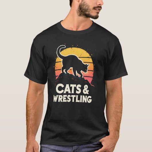Katzenschlägerei Heimlich T-Shirt (Vorderseite)