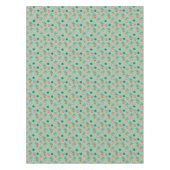 Katzenschmuck auf Baummuster Tischdecke (Vorderseite)