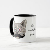 KatzenSchnurrbart Tasse (Vorderseite Links)
