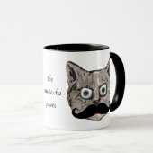 KatzenSchnurrbart Tasse (VorderseiteRechts)