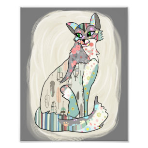 Katzenschönheit Fotodruck