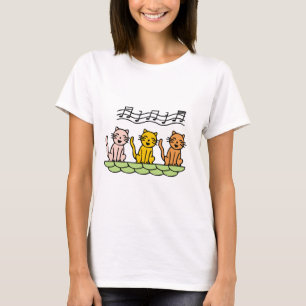 Katzenschreie und Geschenke singen T-Shirt