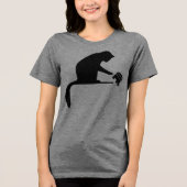 Katzenschrottrepubliken Tri-Blend Shirt (Vorderseite)