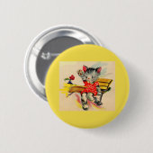 Katzenschüler Button (Vorne & Hinten)