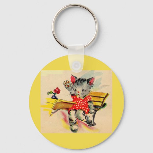 Katzenschüler Schlüsselanhänger (Vorderseite)
