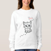 Katzenschwitzen Sweatshirt (Vorderseite)